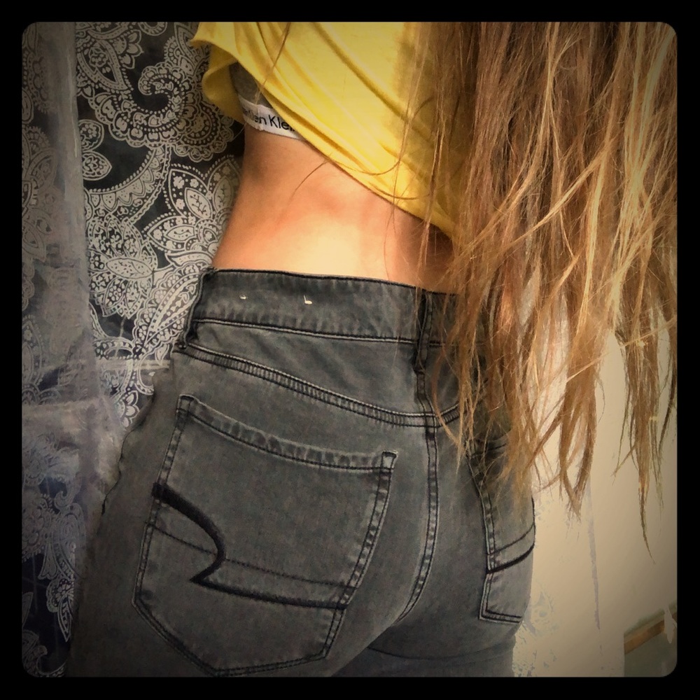 Black Low waist Jeans